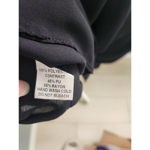 Elegant Black Chain Strap Mini Dress – Open Back Cocktail Party Dress - S - Picture 7 of 8